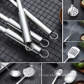 Set di utensili da cucina in acciaio inossidabile